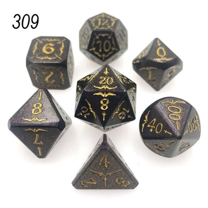 YOUSHARES Paquet de 50 Jeux de dés D6 avec Pochette - Dice 6 Faces Bicolore 16 mm, Jeux de Table Parfaits pour Tenzi, Yahtzee, Jeux de Guerre RPG DND