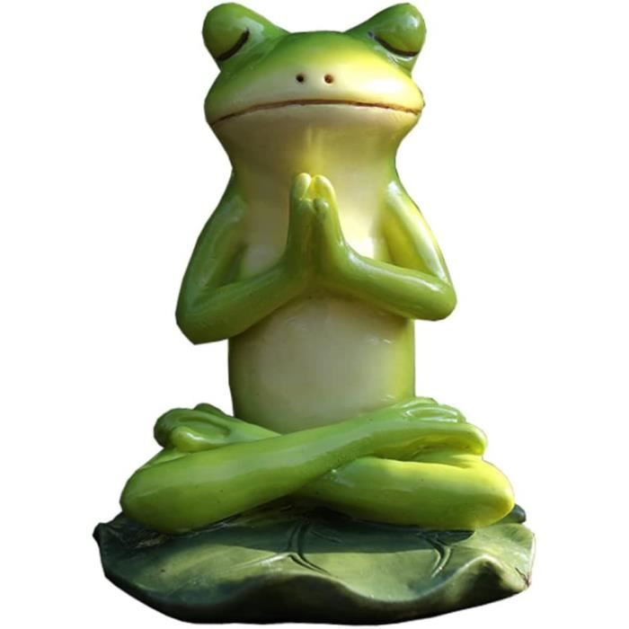 Homoyoyo - 4 Figurines Grenouilles En Résine Pour Décorer Aquarium, Jardin Ou Pot De Fleurs - Miniatures Mignonnes - 5
