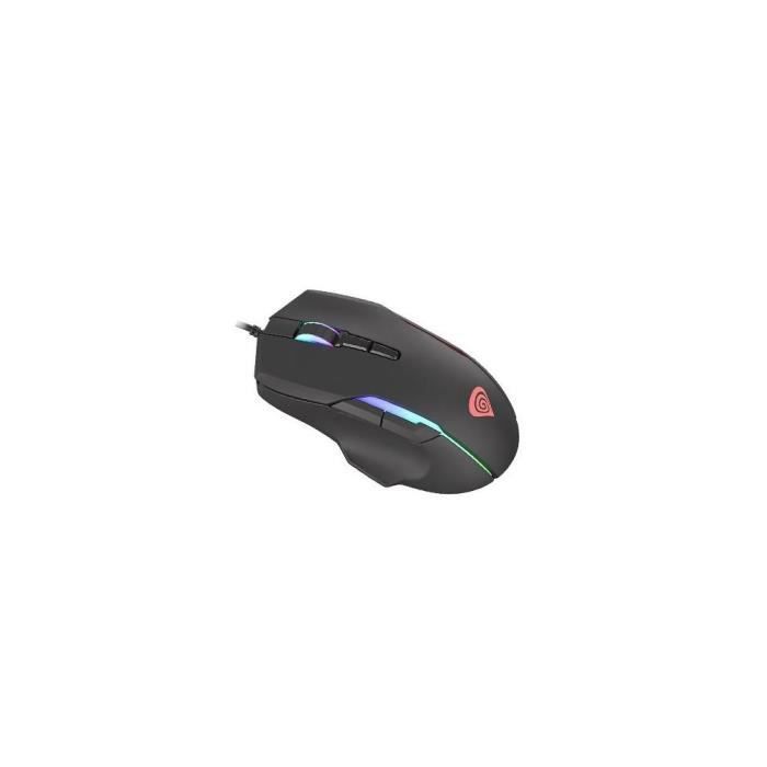 Genesis Souris Gaming Xenon 220 RGB 6400 DPI Noir