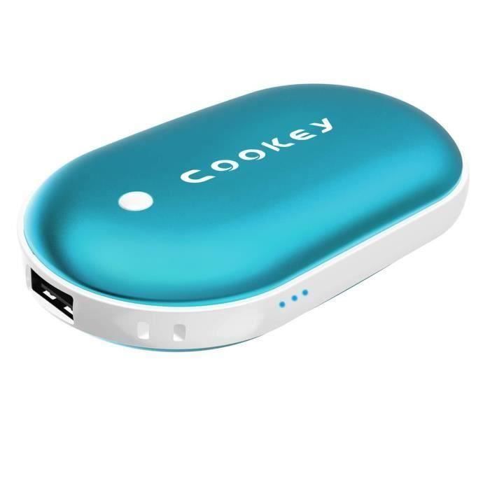 1 Paire Main Chauffe USB Chargeur Chauffe-Poche Électrique Anti-brûlure,