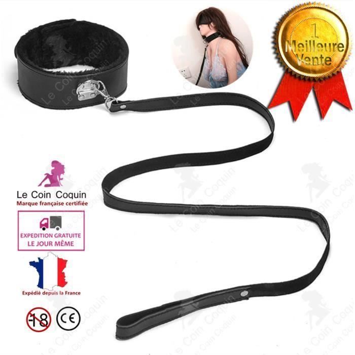 LCC® collier de soumission femme cuir homme sexuelle laisse adultes  restriction sex toys jeu de retenue domination couple role coqui - Achat /  Vente MProduits nouvellement - Cdiscount