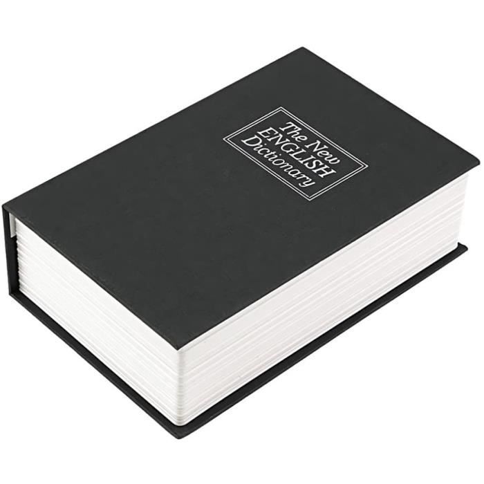 Coffre-Fort Livre Déguisement - Cachette 18.5x11.5x5.2cm Pour Bijoux Et Argent - 2 Clés Incluses