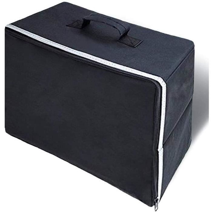 Luxja Sac Machine à Coudre Avec Coussin Amovible, Sac Pour Machine A Coudre Sacoche Machine A Coudre Pour Accessoires De Coudre Points Noirs Luxja Sac Machine à Coudre Avec Coussin Amovible, Sac Pour Machine A Coudre Sacoche Machine A Coudre Pour Accessoires De Coudre Points Noirs