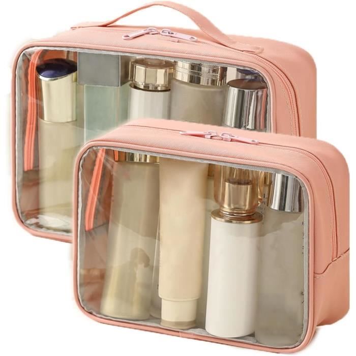 Generic Trousses De Toilette Avec Poignée Pour Voyage, Trousse De