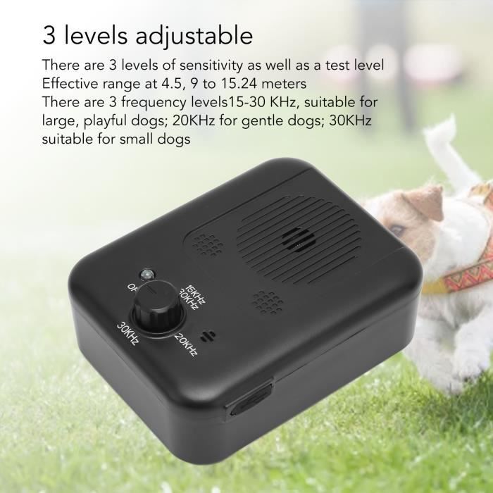 Anti Aboiement Chien Un Appareil Répulsif à Ultrasons Pour Chiens à In, Un Dispositif Anti-aboiement à Double Sonde Ultrason Chien