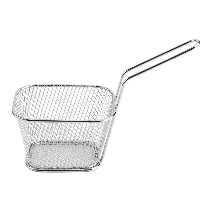 Lot de 2 paniers à rôtisserie à roulettes avec poignée, en acier inoxydable, pour barbecue mixte