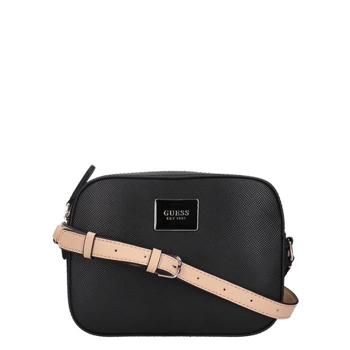Guess Kamryn Crossbody Top Zip black Achat / Vente Guess Kamryn