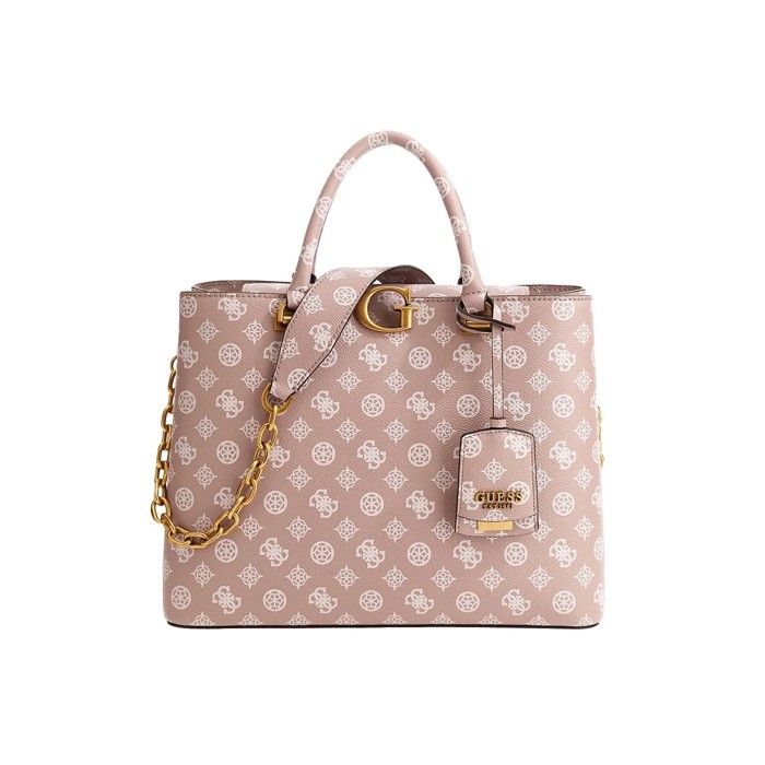 GUESS Vibe Girlfriend Carryall Rosewood Logo [188214] - sac à épaule ...