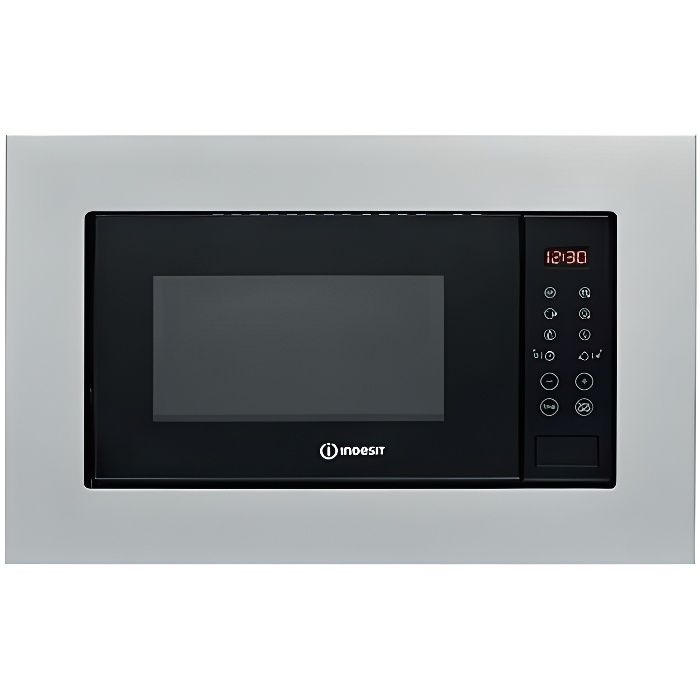 Four micro-ondes grill INDESIT MWI120GX - 20L - 800W - Gris