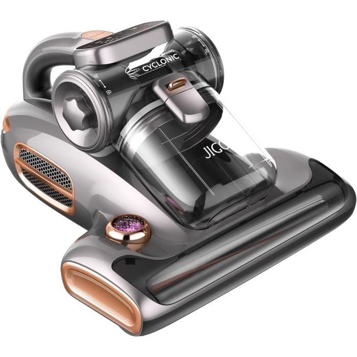 Jigoo T600 Aspirateur Anti Acariens Pour Matelas Avec Lumière Uv, 700w