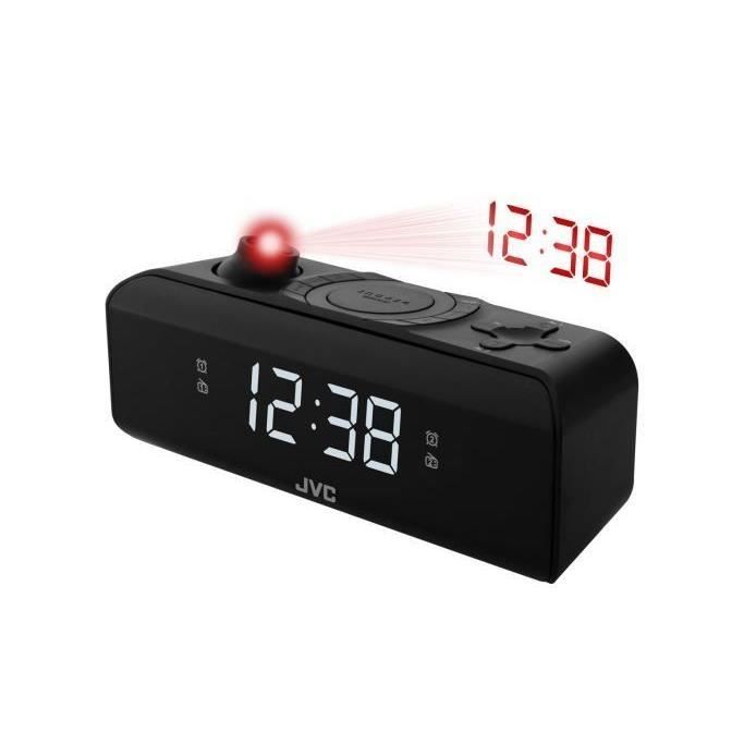 JVC Clock Radio RAE211B 4975769027437 Cdiscount TV Son Photo