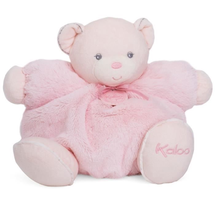 doudou kaloo ours rose