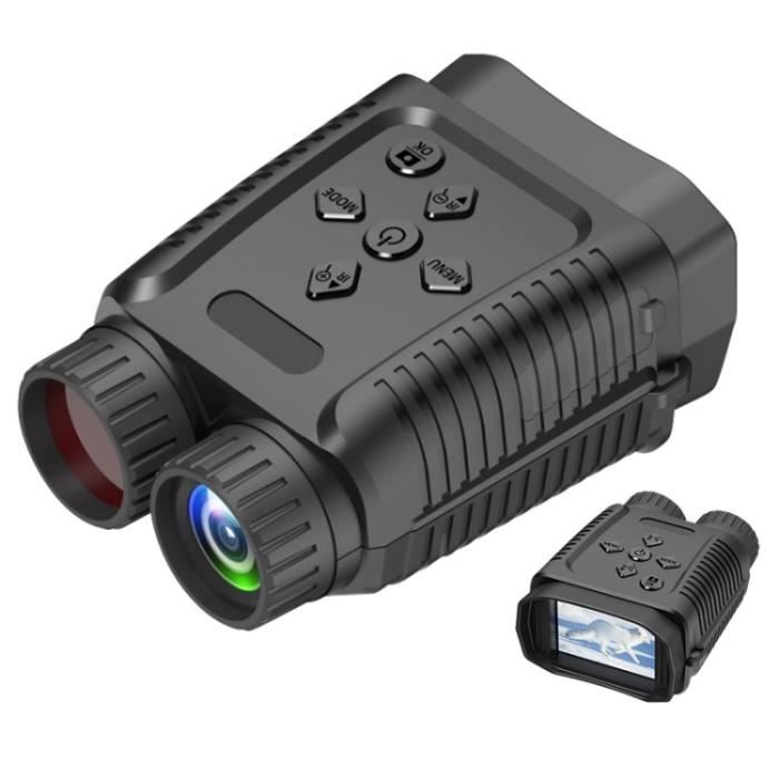 Jumelles Vision Nocturne Cozion - Portée 300-500m Avec Caméra 1080P Et Écran 3" LCD