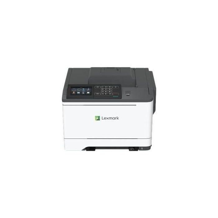 Lexmark CS521dn Imprimante couleur Recto verso laser A4Legal 1200 x 1200 ppp jusqu'à 33 ppm mono / jusqu'à 33 ppm couleur capacité : 250 feuilles USB 2.0 Gigabit LAN hôte USB 2.0 - vue 2