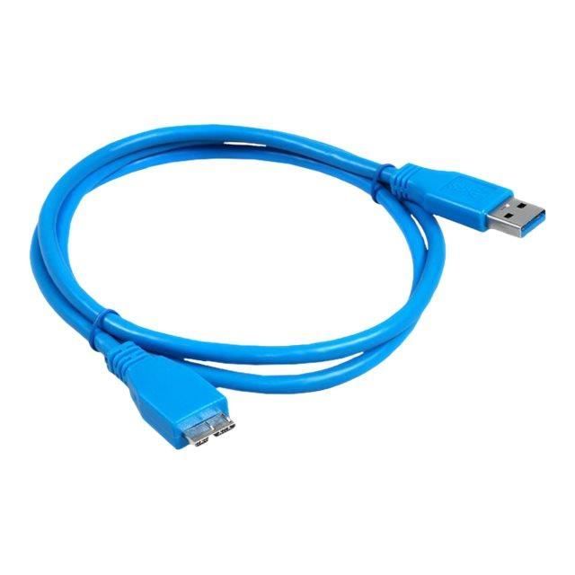 Maclean Mctv 736 Cable Usb Micro Usb Type B M Pour Usb Type A M Usb 3 0 1 M Bleu Prix Pas Cher Cdiscount