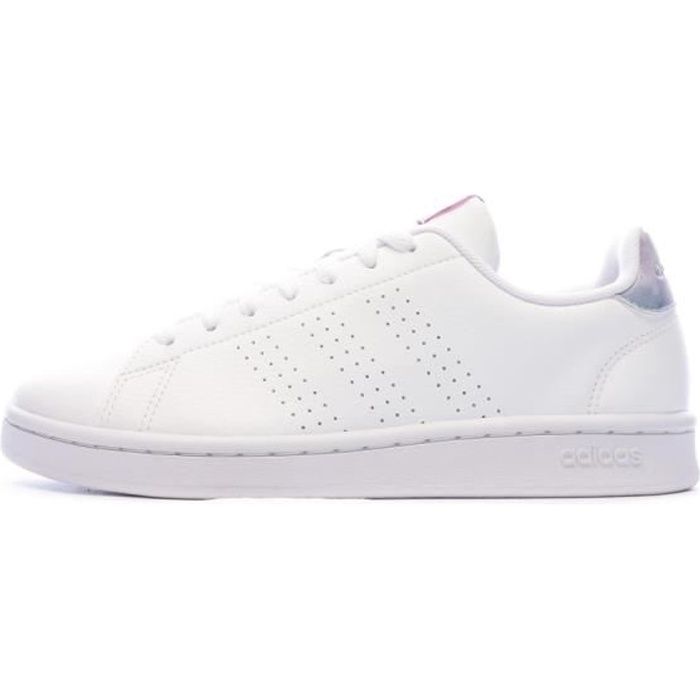 Advantage Chaussure Femme ADIDAS BLANC pas cher - Baskets basses