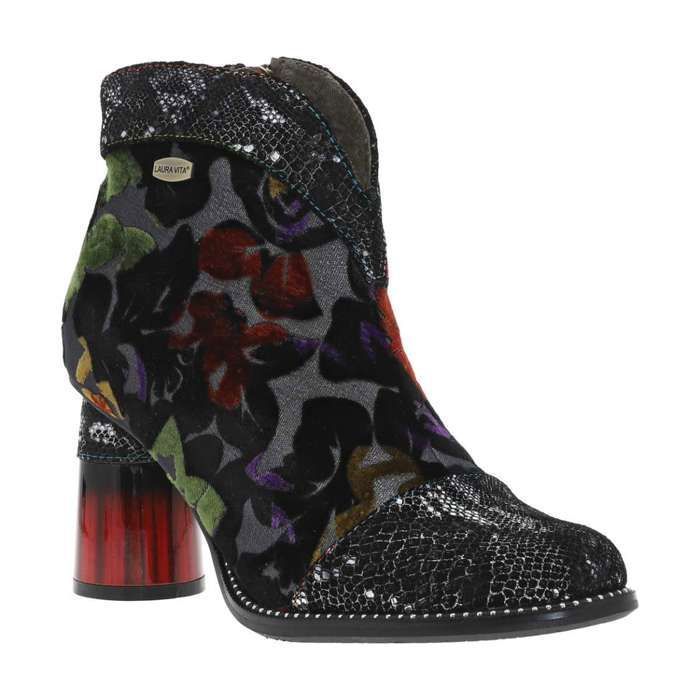 Bottines Dolce Vita Cuir Noir Talon Bloc Pointure US 8.5 - Occasion