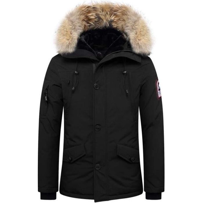 Parka Helvetica ONTARIO MEN RACCOON EDITION