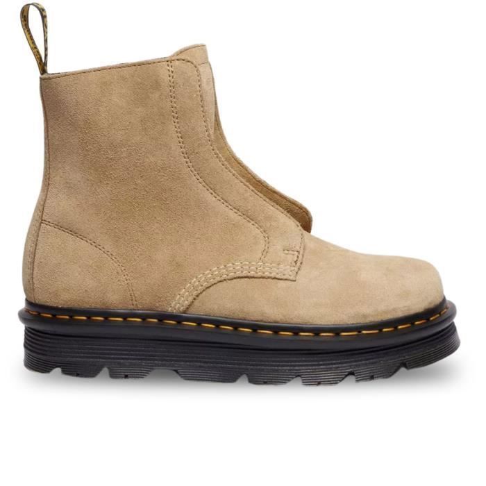 Dr. Martens Dr. Martens Zebzag Suede Bottes pour Femme Marron 42246200