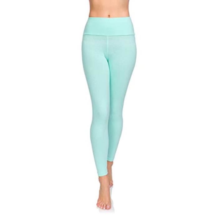 Legging Taille Haute SOFTSAIL - Coton Élastique, Pour Yoga, Sport, Quotidien