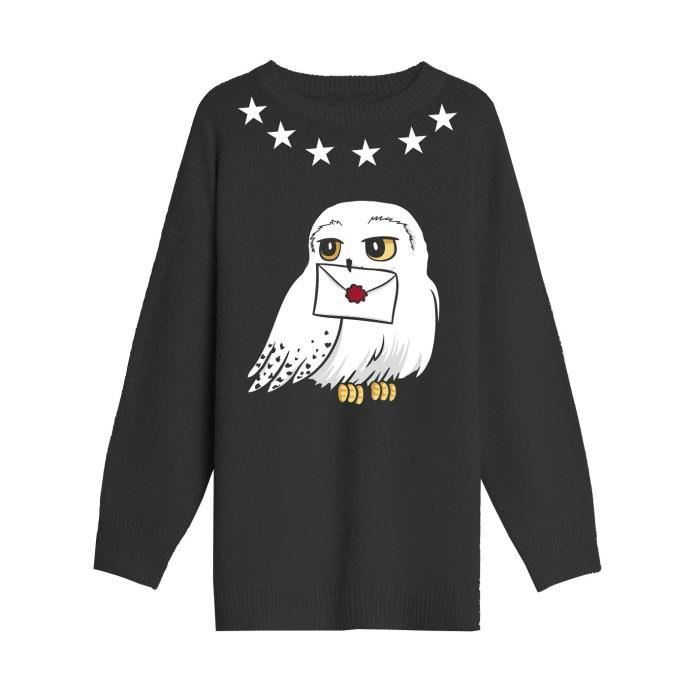 Pull Long Femme Harry Potter - Hedwige