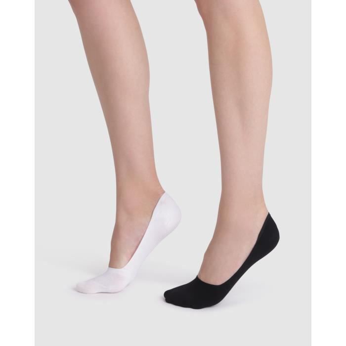 Socquettes Cotton POMPEA Lot De 3 - Mini Chaussettes Femme Élégantes Et Confortables
