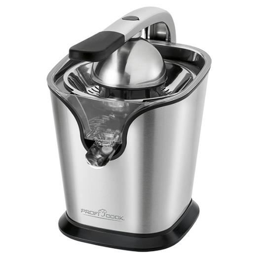 Centrifugeuse lente - ProfiCook - PC-ZP 1154 - Noir - Acier inoxydable - 160 W - Proficook