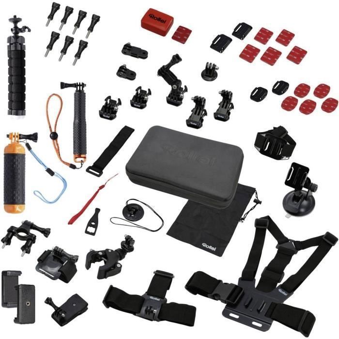 set d'accessoires Rollei Sport XL 5021643 Adapté pour=GoPro