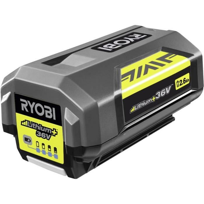 Batterie Ryobi 36v Lithiumplus 2 6 Ah Bpl3626d2 Achat Vente Batterie Machine Outil Batterie Pour Outil Ryobi Cdiscount