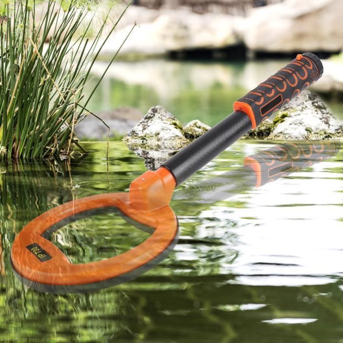 Détecteur De Métaux Sous-marin IP68 - Scanner à Main Avec Lumière LED Et Vibration, Pour Plage, Lac, Rivière, Recherche De Trésors Et Objets Métalliques