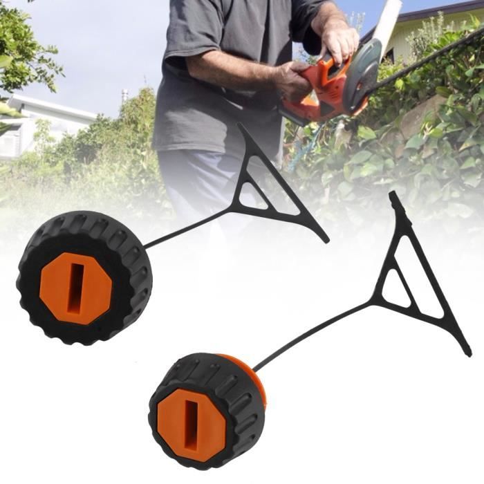 Bouchon Huile Et Carburant Pour Tronçonneuse Stihl - Compatible MS660, 009, 010, 020, 034, 044 Et Autres Modèles - Lot De 4 Pièces