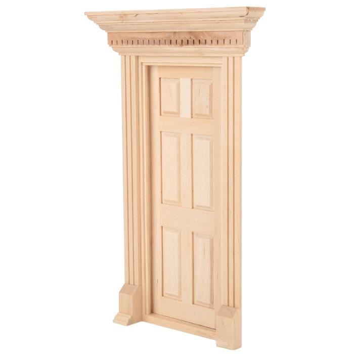 PETIT MODÈLE DE Porte Mini Maison Poupée Accessoire Meubles Miniatures