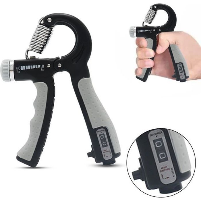Pro Hands Muscleur De Main - Résistance 4 Kg, Entraînement Doigts, Poignet, Avant-bras