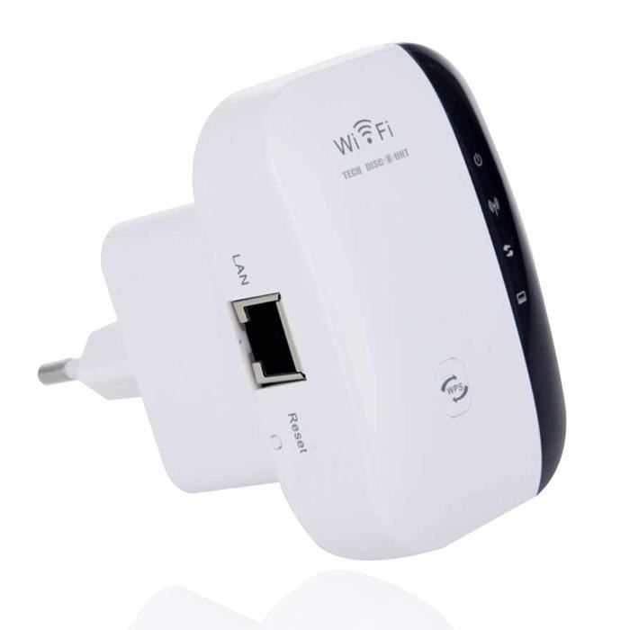 TD® Répéteur AP sans fil 300M amplificateur de signal réseau répéteur Wifi