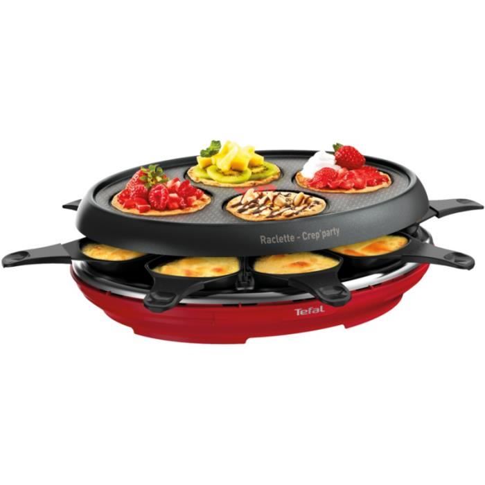 Raclette Tefal Colormania rouge RE310512