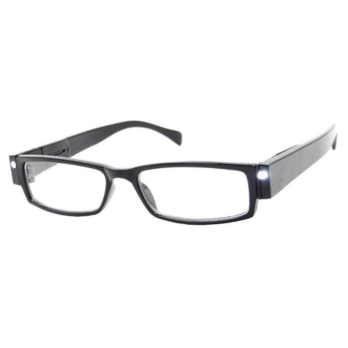 Lunettes loupe +2.5 AUTONOMIE ET BIEN ÊTRE TMI 5437 - Eclairante par LED - 15 x 3 x 4cm