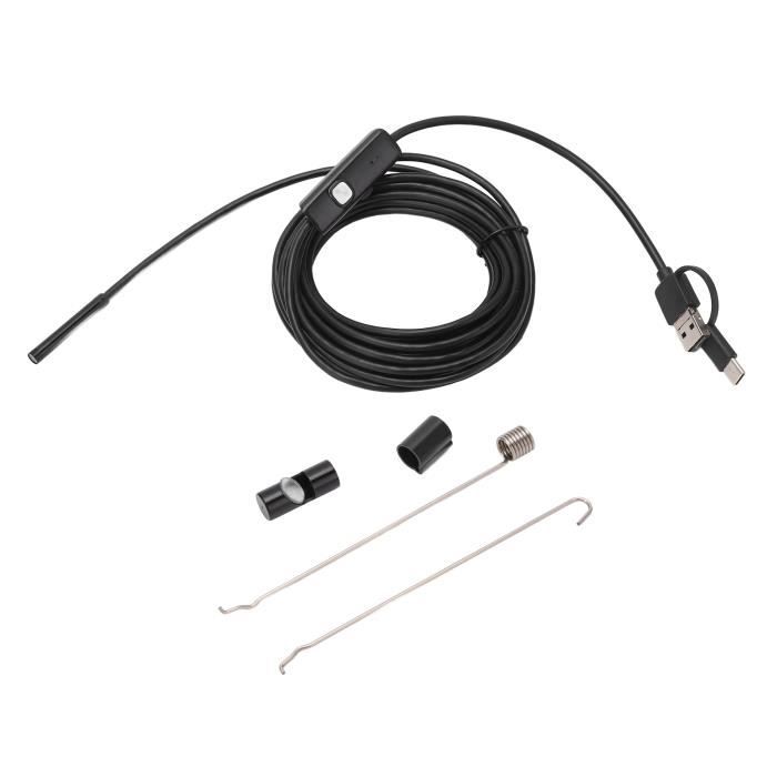 Endoscope d'inspection TMISHION Caméra Endoscope USB IP67 Étanche 5
