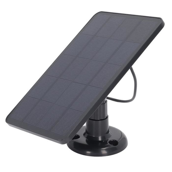 Kit Panneau Solaire 10W Portable - Chargeur Solaire Monocristallin Efficace Pour Voiture, Bateau Et Camping