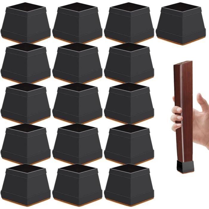 16 PCS Casquette Pieds De Chaise Silicone, Chaise Casquette Pieds, Pour