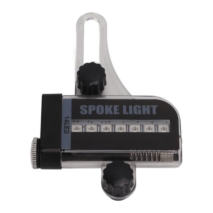 Feux LED Pour Roues De Vélo – Multicolore Clignotant – Sécurité Enfants