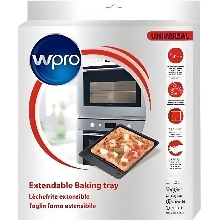 Lèchefrite extensible WPRO UBT521 - Universel pour tous types de fours