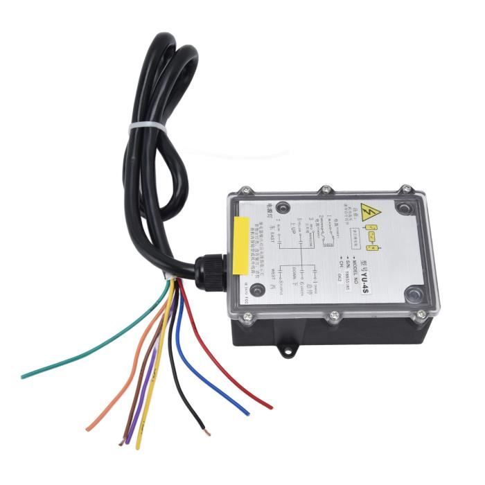 Télécommande Industrielle Sans Fil Pour Grue De Levage - Kit Émetteur Radio 1 Canal AC 220V YU-4S, Contrôle Jusqu'à 100m, IP68