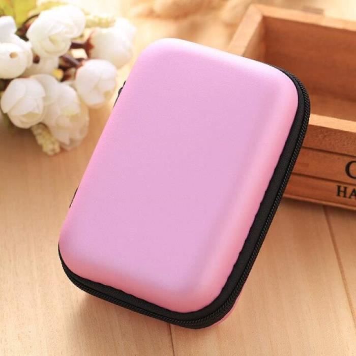 Sac De Rangement EVA Pour Écouteurs Disque Dur - Boîte Protection Câbles USB Cartes Mémoire