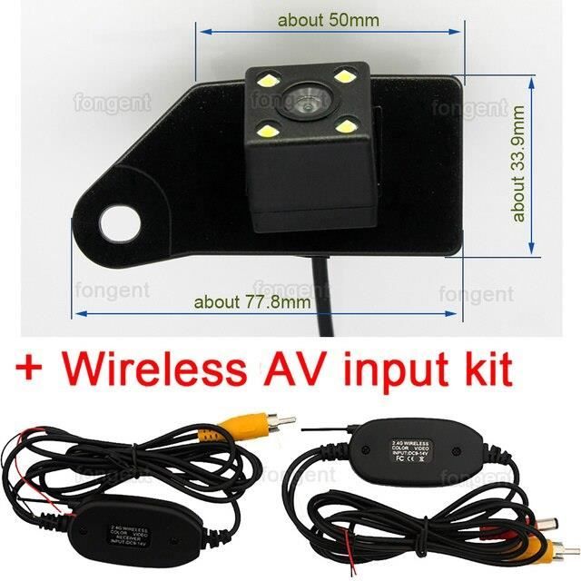 Caméra De Recul AHD 1080P 170° Pour Porsche Cayenne 958 (2011-2015) – Compatible écrans Android, Câble 6m