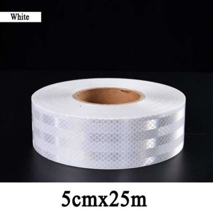 BESTZY Bande Reflechissante Autocollante - Ruban Adhesif Reflechissant 5 Couleurs 5 cm x 3 m