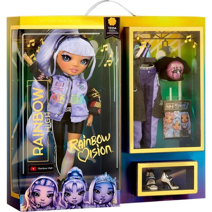 Zapf Creation 578437EUC Rainbow High Rainbow Vision Tessa Park