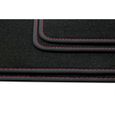 Premium Tapis de sol pour Peugeot 208 Typ C année 2012- [Rouge]-1
