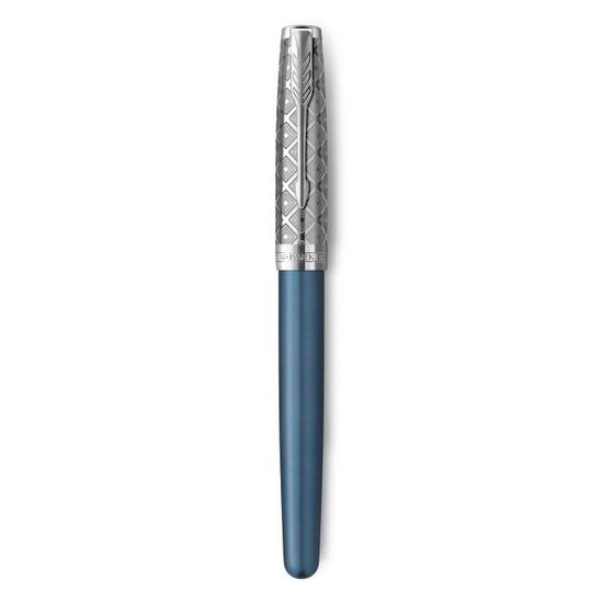 Stylo Plume Parker Sonnet Laque Blanc Crème – Plume Or 18 Carats Occasion