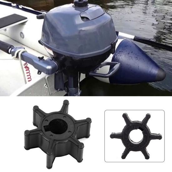 Kit De Turbine De Pompe à Eau – Pour Yamaha 2,5/3 CV – Remplace 6L5-44352-00 – Caoutchouc CR Et Laiton – Refroidissement Moteur Hors-bord