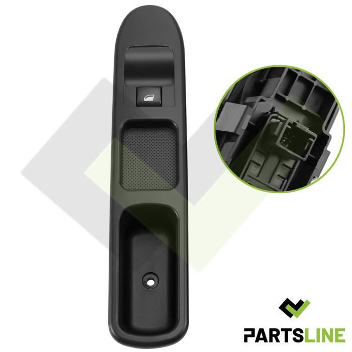 Platine De Lève-vitre Avant Droit Pour Peugeot 207 – Électrique, 4 Pins, Référence 6554QL – Neuf Sous Emballage